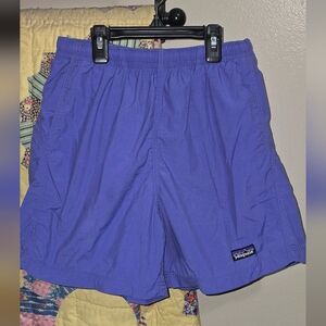 Patagonia Women's Barely Baggies shorts in Purple size small. 